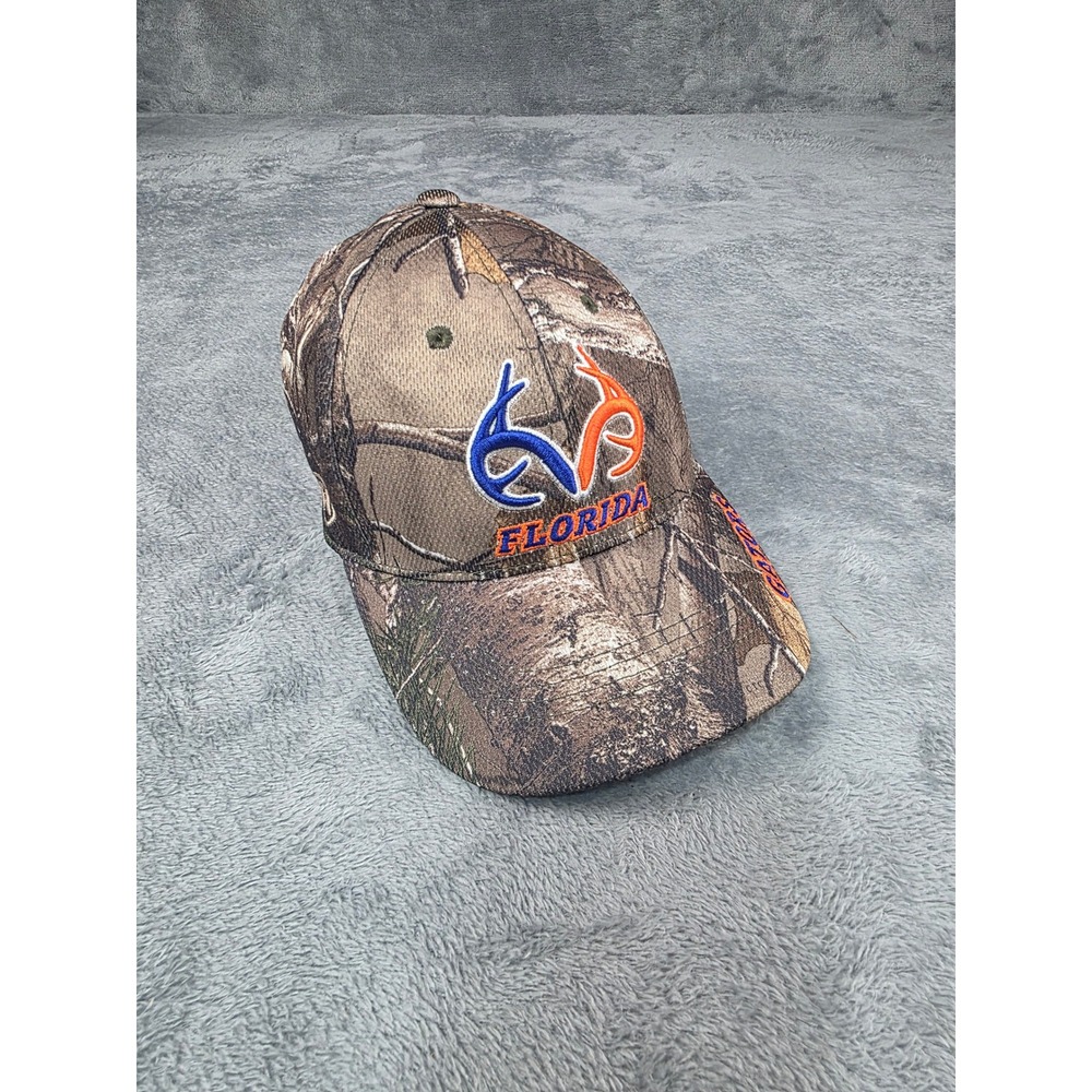Top of the World Florida Gators Camo Hat Realtree Antler Memory Fit Cap Mens